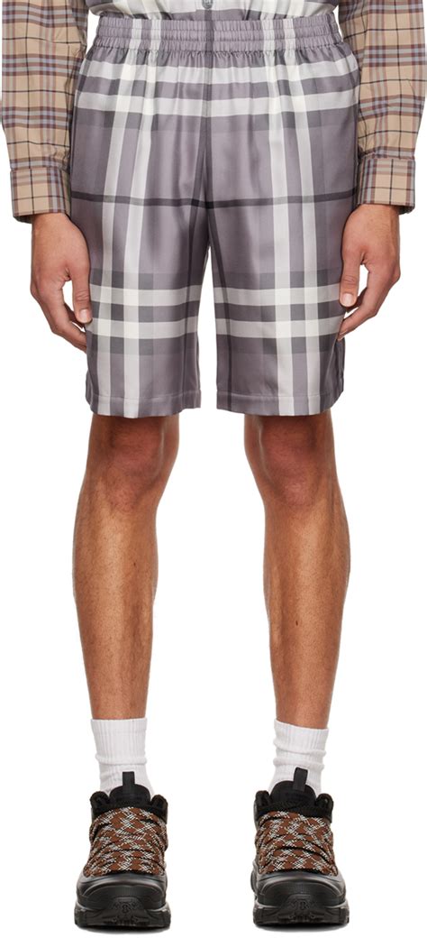 burberry jogginghose herren grey|Burberry shorts for men.